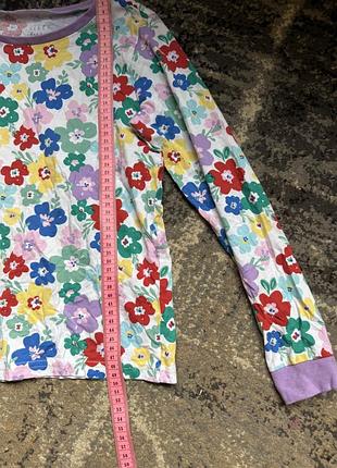 Лонгслів квітковий принт