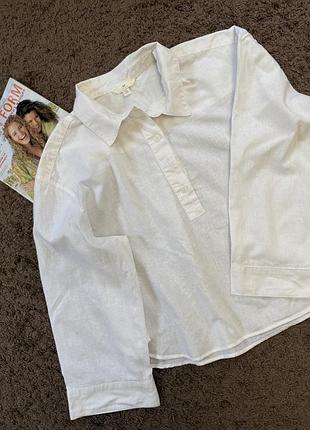 Блуза жіноча льон батал