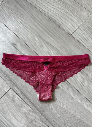 Трусики ажурні класичні сліп з мереживом