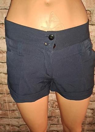 Шорти синие