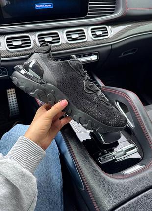 👟 чоловічі кросівки nike react vision triple black  👟