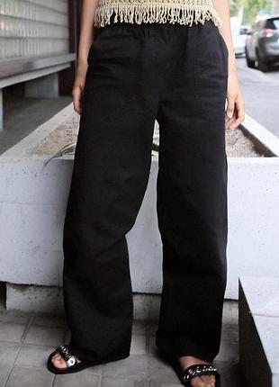 Штани брюки zara льон