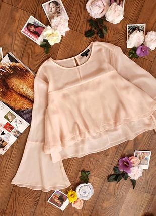 Ніжна рожева блуза