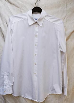 Сорочка , james meade 
 limited, женская, молодежная, большой размер, полиэстр, хлопок, демисезон.