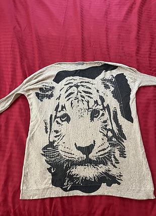 Туніка armani светер з тигром
