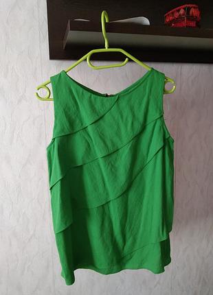 Блуза сорочка зелена zara 🍋💚