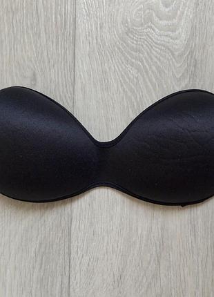 Моношка аист 1д пуш-ап 1см чашка цельная чашка для топов черная для маленькой груди аа, а, в, с