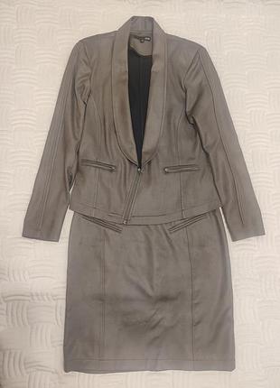 Костюм юбка + пиджак eva kayan
