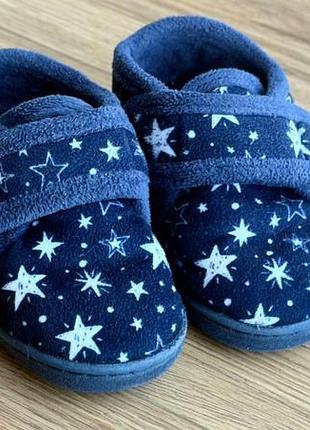 Тапочки мокасины домашние тапочки теплые детские р.22