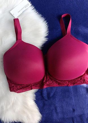 Бюстгальтер уплотнен классический без косточек 32h 70k