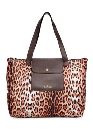 Оригінал! сумка|шопер жіноча cavalli class by roberto cavalli large leopard