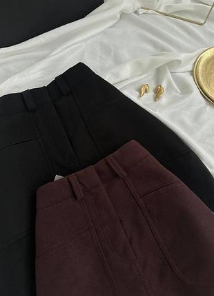 Кашемірова спідниця-шорти 5
