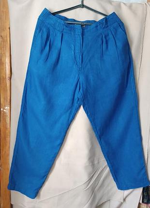 Джоггеры 100% лён