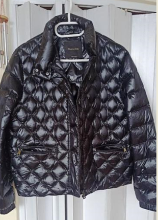 Пуховик, укорочена курточка від massimo dutti l-xl