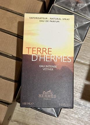 Terre d'hermes eau intense vetiver 100 ml