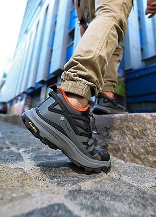 Термо кроссовки columbia серые