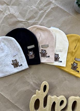 Шапка нашивка зверятка