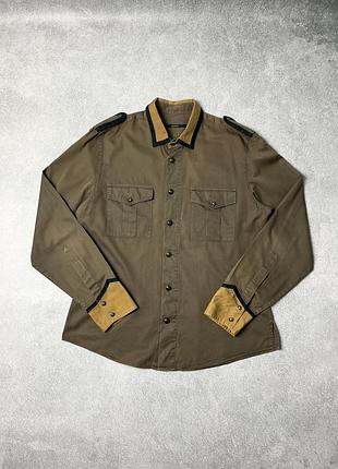 Винтажная мужская рубашка gucci