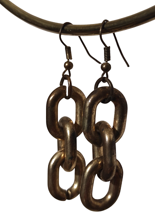 Біжутерія, сережки металеві