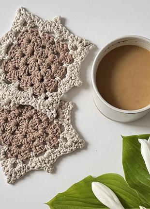 Підставки під чашки, 2 шт набір