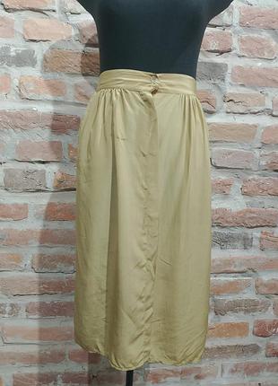 Легка шовкова спідниця . вінтаж