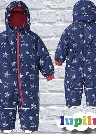 Термокомбінезон на флісі lupilu, зимний комбинезон на 74 см