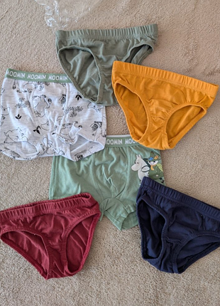 Новый набор - 6 единиц белья для мальчика