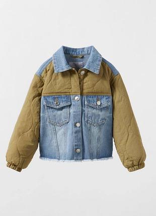 Куртка дитяча комбінована 11-12 років