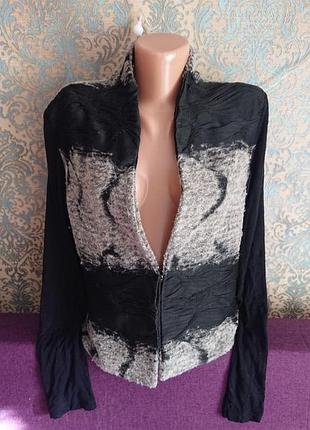 Красивая кофта джемпер шерсть р. м/l жакет свитер фирменная