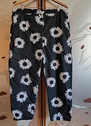 Штани в ромашку.