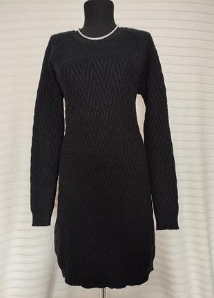 Вязаное теплое платье туника от vero moda