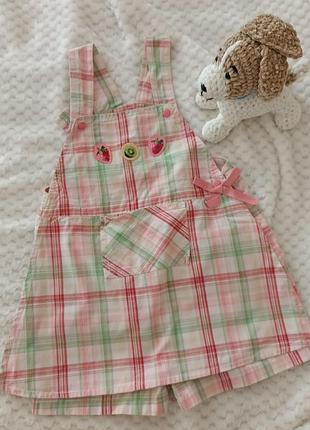 Замечательный сарафан (шорты) для девочки