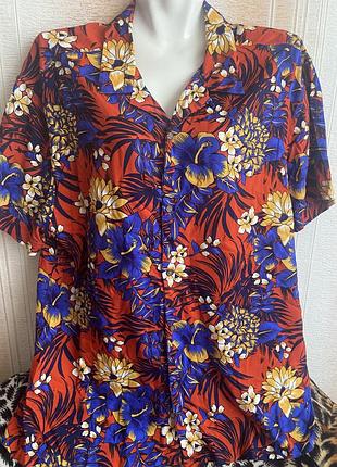 Primark.яскрава слрочка із віскози. р. 50/54. розпродаж.