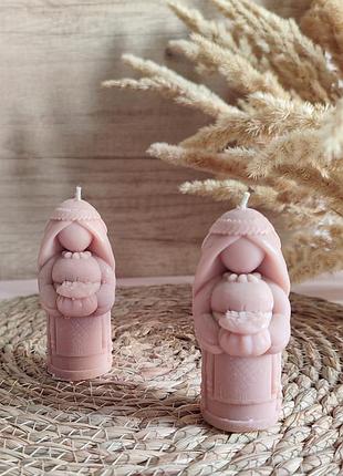 Свеча, предохраняет, мотанка, свеча ручной работы, берегиня