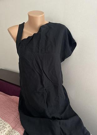 Плаття міді чорне / оригінальний крій