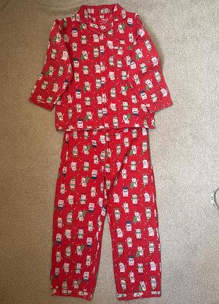 Тепла байкова піжама