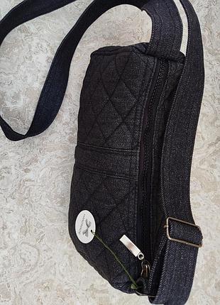 Сумка джинс люрекс 5