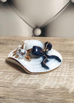 Статуэтка шляпа винтаж