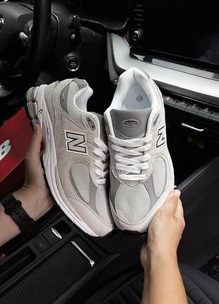 Мужские кроссовки new balance 2002r серые🔥