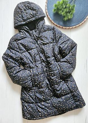 Пуховик для дівчинки 146-152см, 11-12років, куртка зимова для дівчинки, пальто демісезонне для підлітка