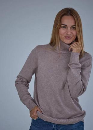 Жіночий гольф з відворотом до 52 розміру