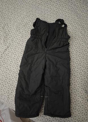 Теплий зимовий полукомбез під куртку