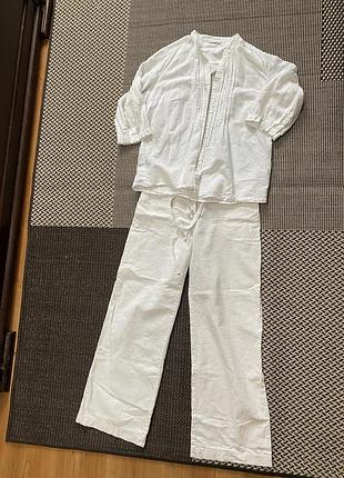 Стильний костюм льон