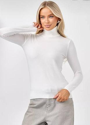 Жіночий гольф з відворотом