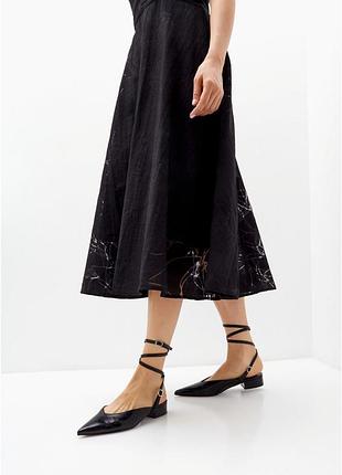 Шкіряні жіночі босоніжки the kooples paris