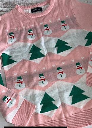Светр новорічний дівчинка 146/152 р