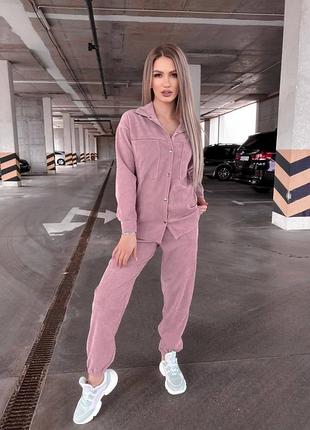 Костюм микровельвет, 12 цветов