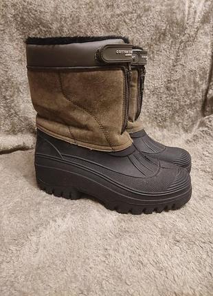 Резиновые зимние сапоги cotton traders,38 размер