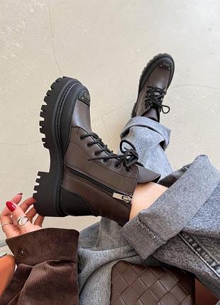 Жіночі дуже стильні черевики демі /зима