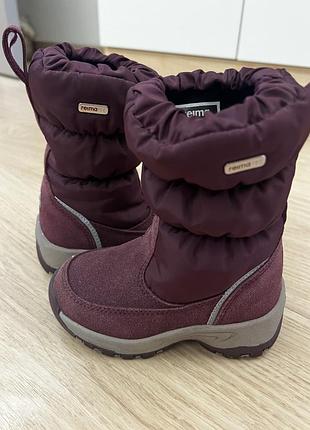 Дитячі чоботи reima, нові. розмір 22 на ніжку до 14.5 см. демісезон, із флісовою підкладкою у стопи